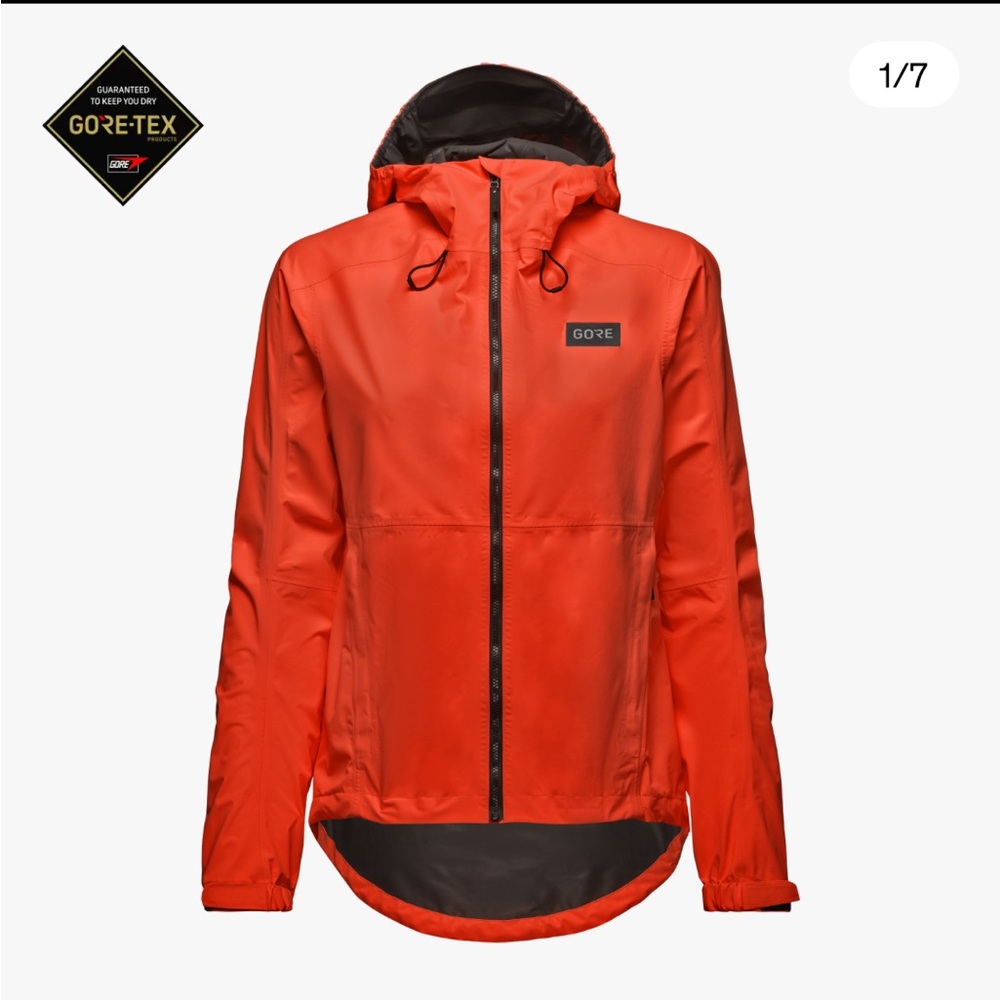 GORE Wear GORE-TEX Endure Jacket Womens M Fireball